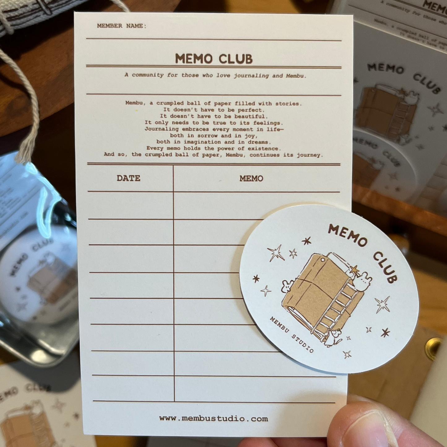 MEMO CLUB set